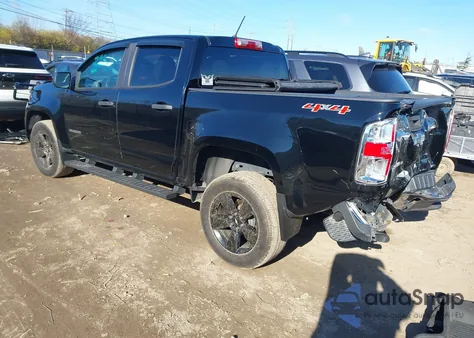 2019 Chevrolet Colorado Wt из США, поврежденный, VIN 1GCGTBEN5K1177694